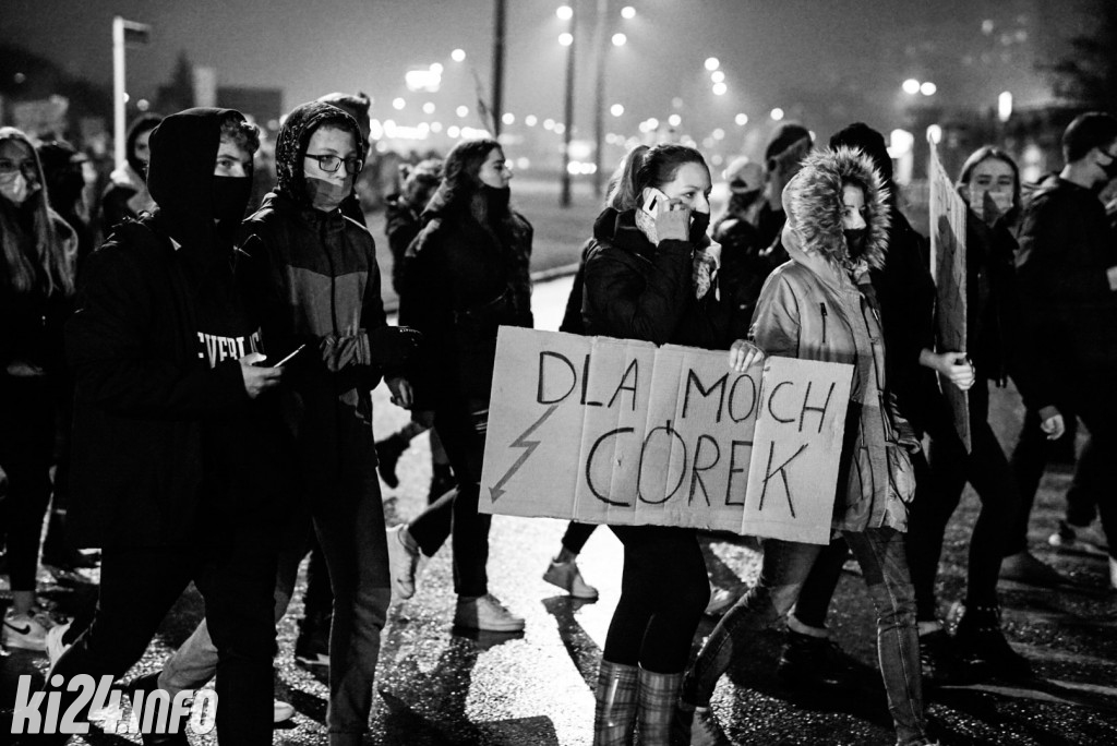 Strajk na ulicach Inowrocławia