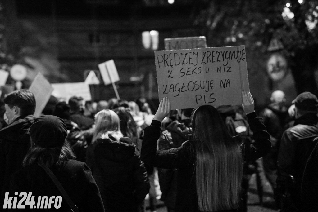 Strajk na ulicach Inowrocławia