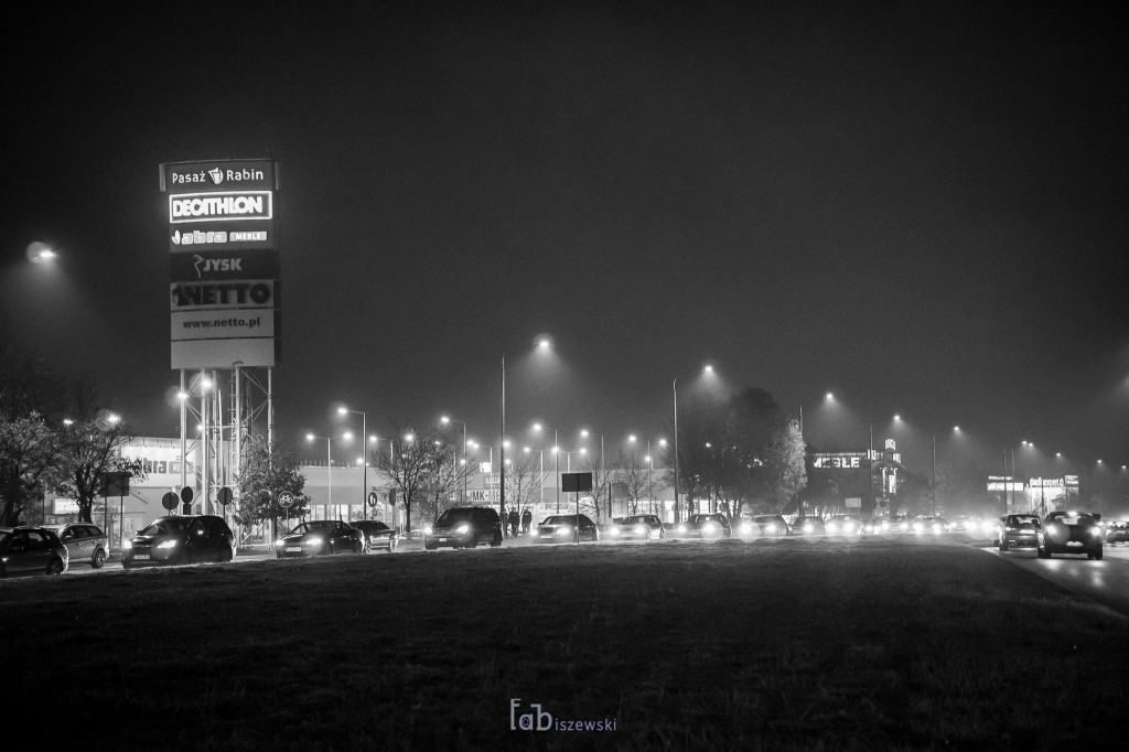 Protest samochodowy w Inowrocławiu