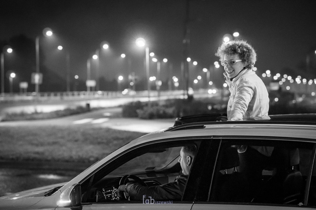 Protest samochodowy w Inowrocławiu