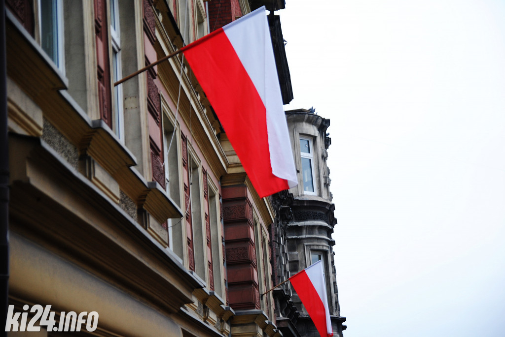 Inowrocław w biało-czerwonych barwach