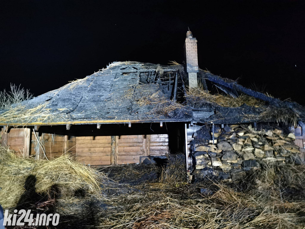 Pożar w Godziębie