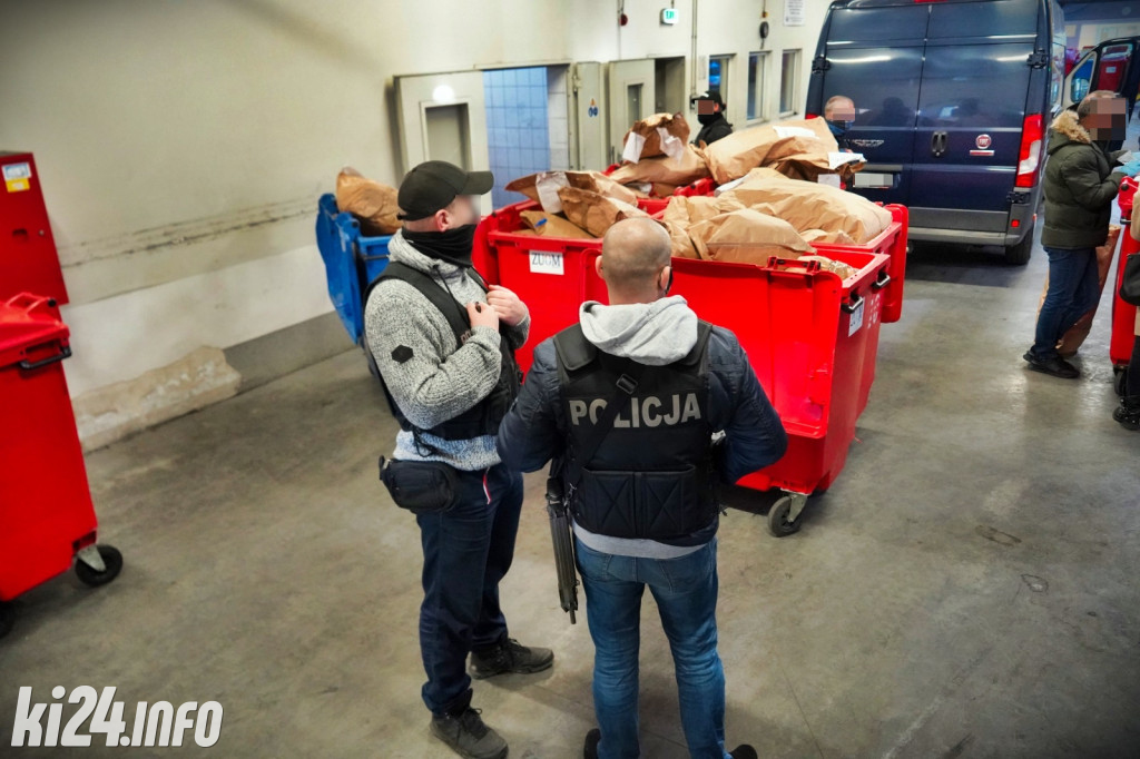Policja spaliła narkotyki