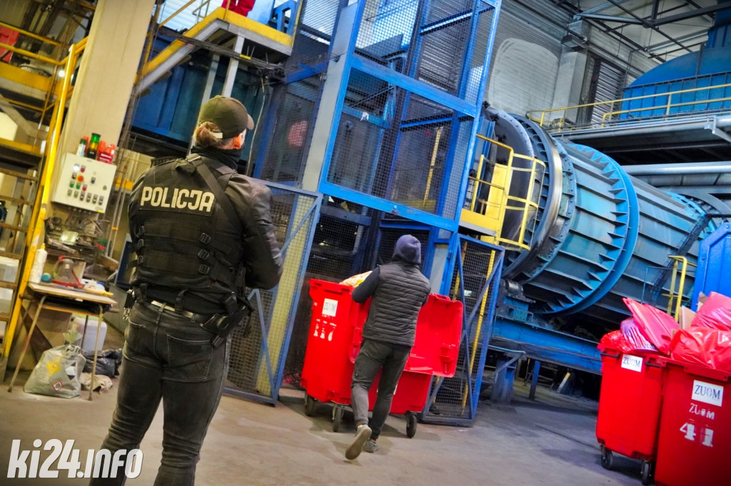 Policja spaliła narkotyki