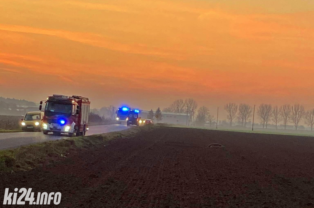 Awaryjne lądowanie śmigłowca