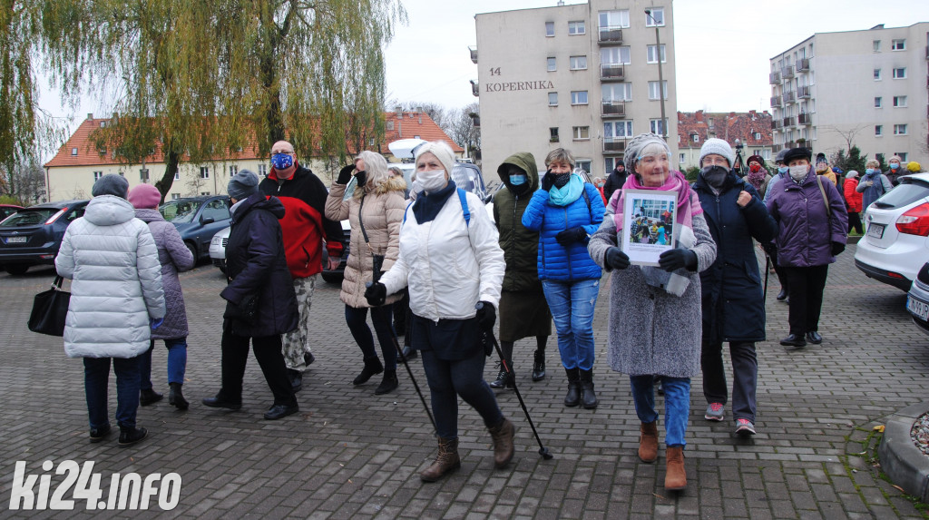 Protest przed siedzibą KSM