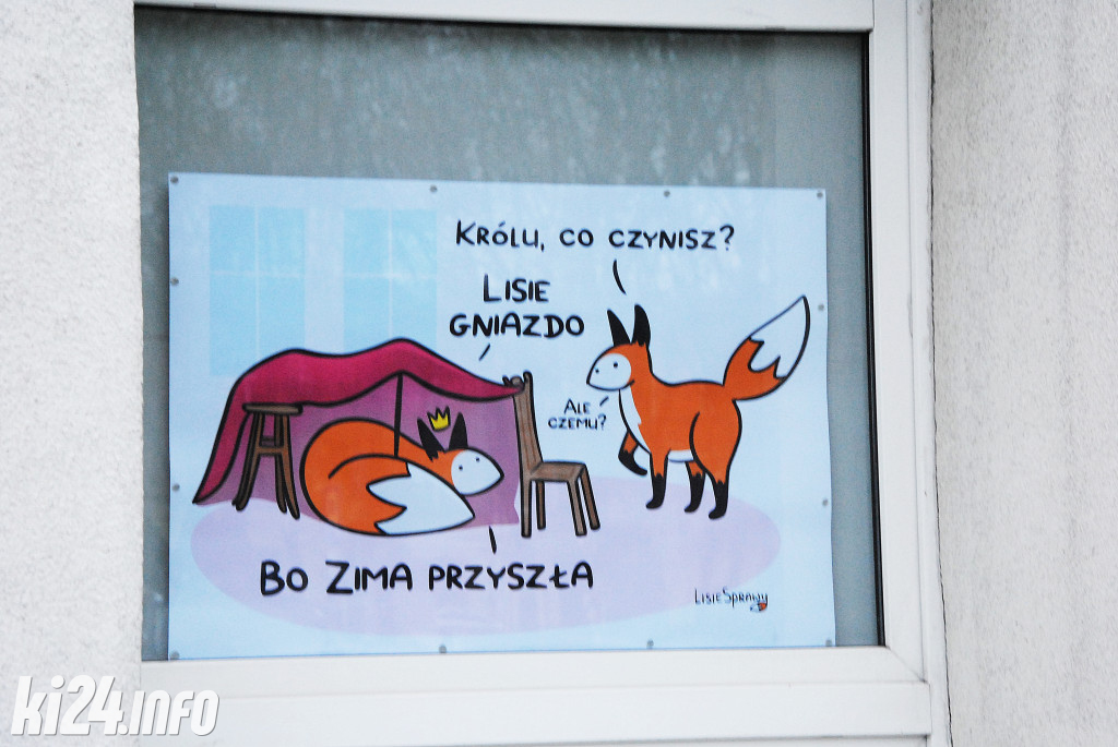 Wystawa grafik: Lisie sprawy świątecznie