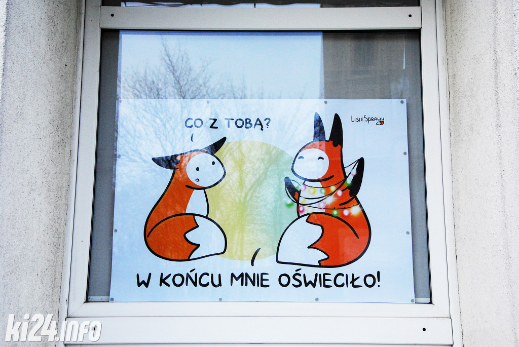 Wystawa grafik: Lisie sprawy świątecznie