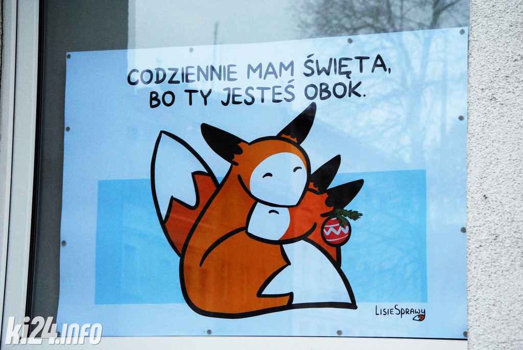 Wystawa grafik: Lisie sprawy świątecznie