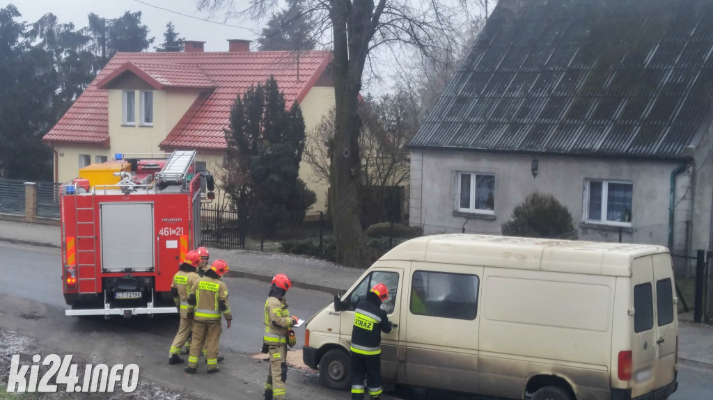 Kolizja na ul. Przybyszewskiego