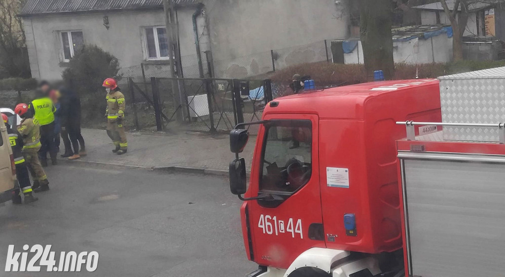 Kolizja na ul. Przybyszewskiego