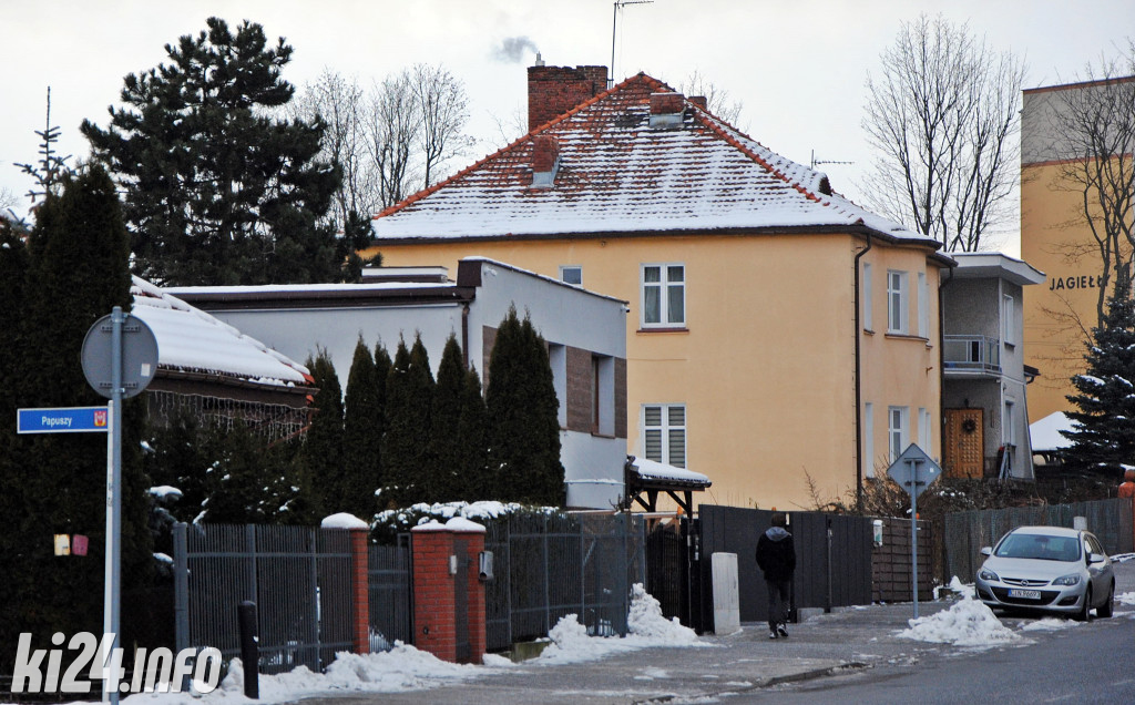 Zima na os. Piastowskim