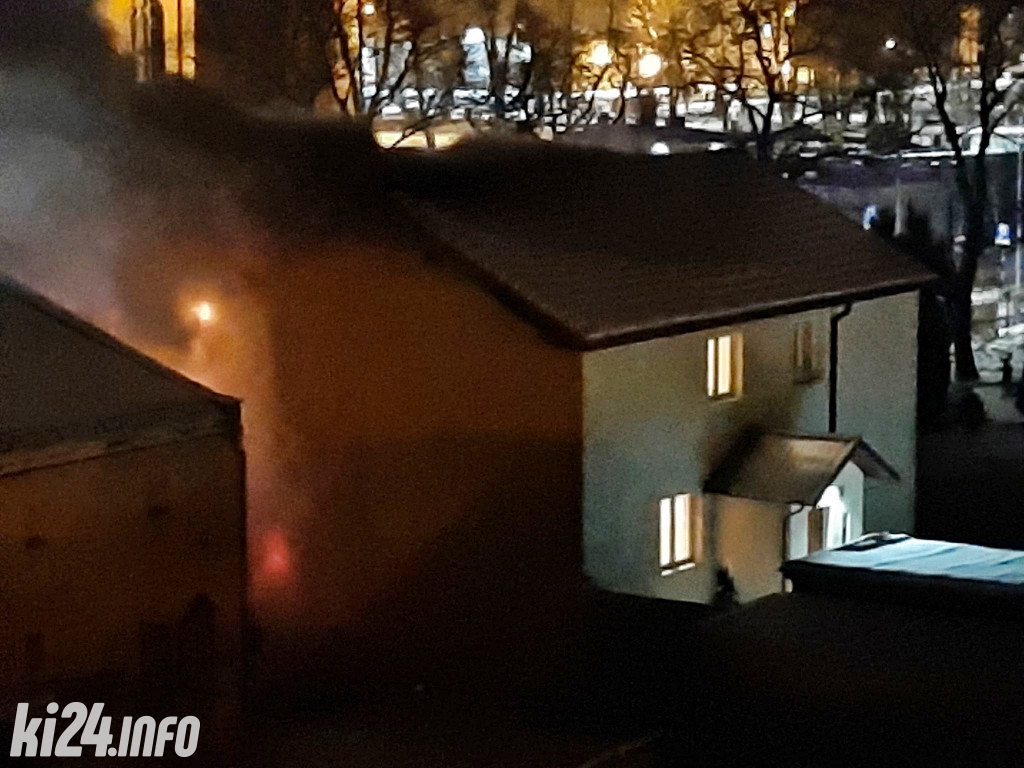 Pożar domu przy ul. Przypadek