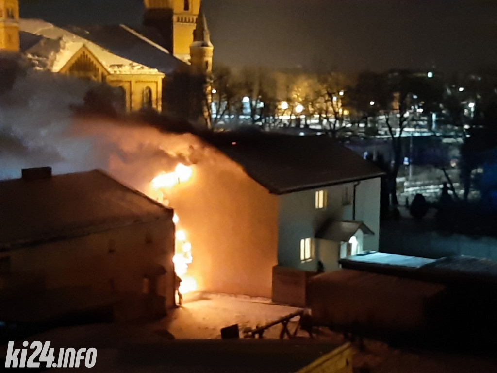 Pożar domu przy ul. Przypadek