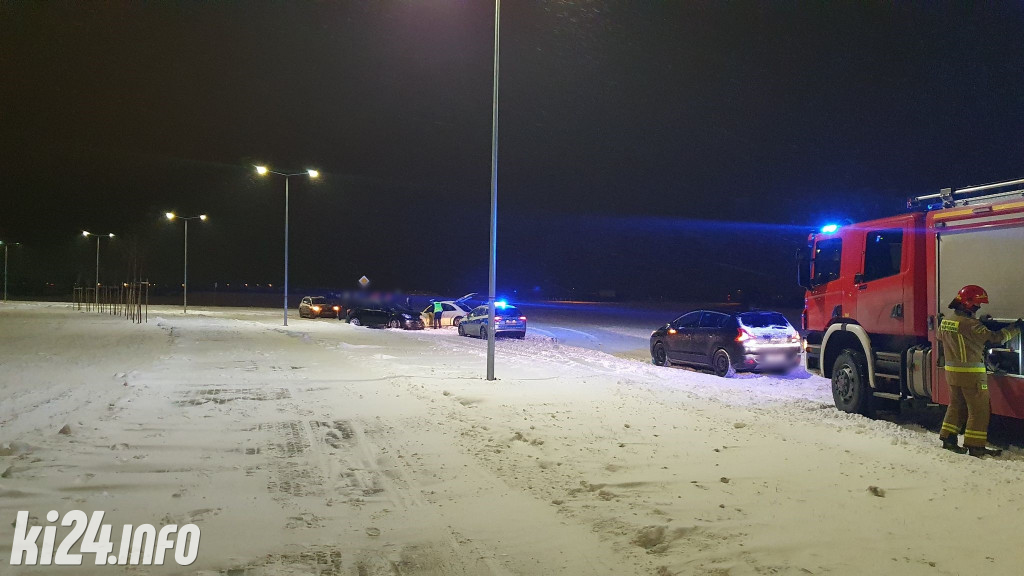 Kraksa na łączniku Marulewskiej z Długą