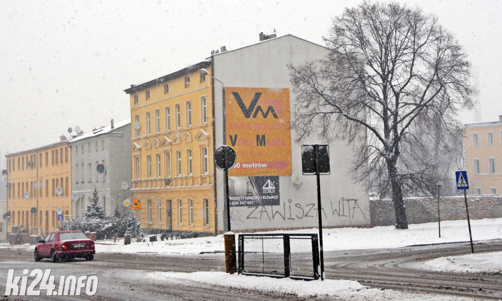 Zima w obiektywie: Ulica Dworcowa