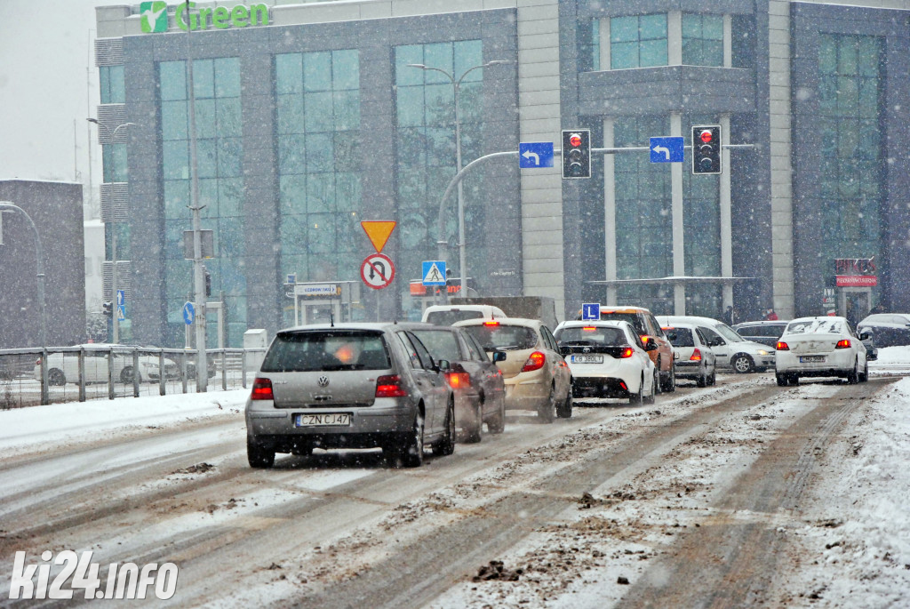Zima w obiektywie: Ulica Dworcowa