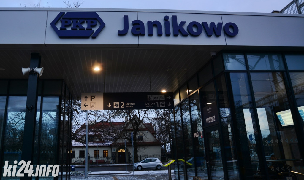Nowy dworzec PKP w Janikowie