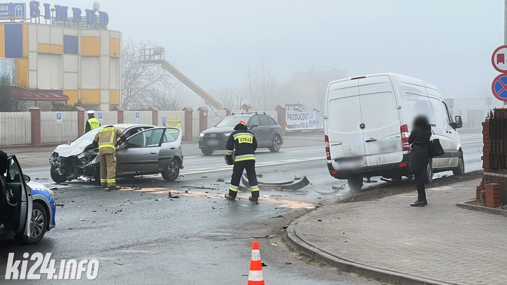 Groźny wypadek na Poznańskiej