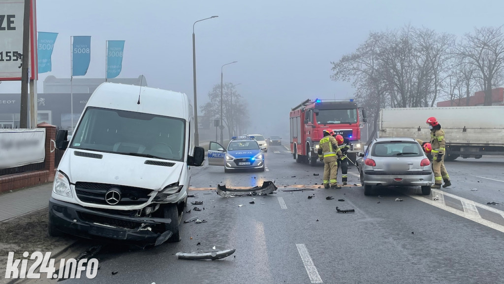 Groźny wypadek na Poznańskiej