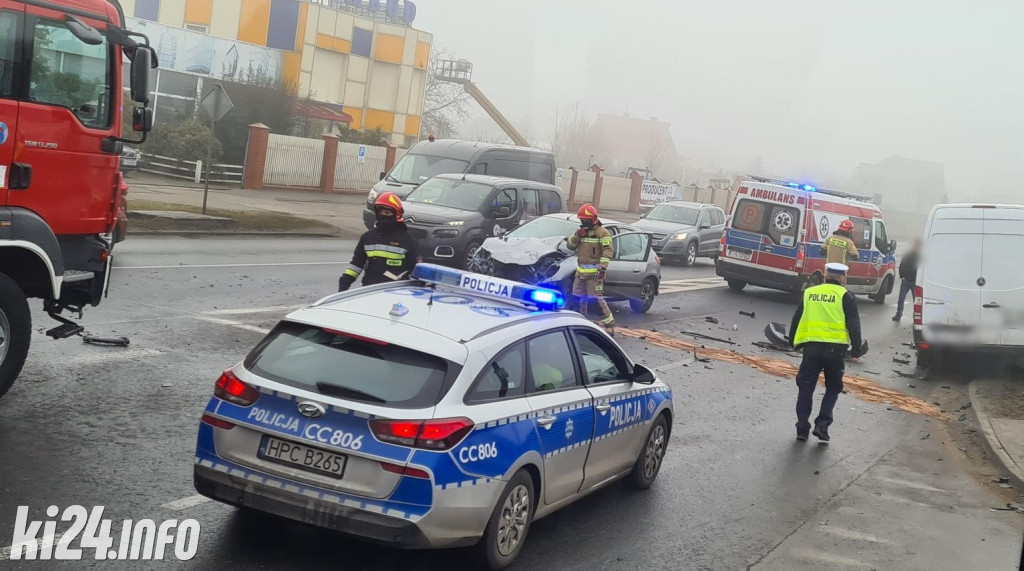 Groźny wypadek na Poznańskiej