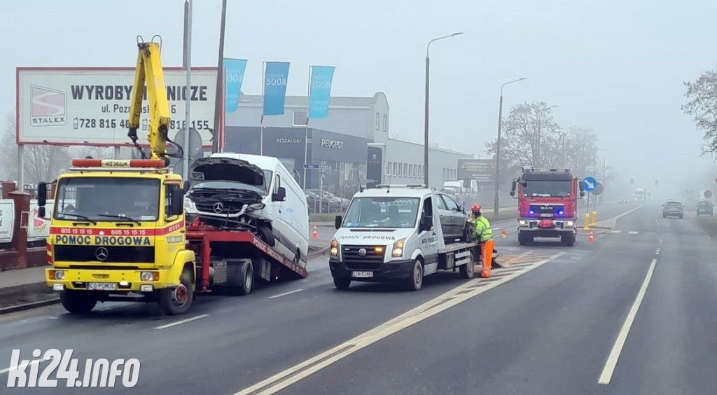 Groźny wypadek na Poznańskiej