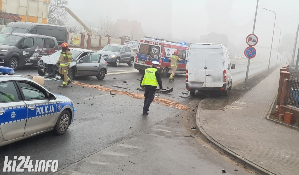 Groźny wypadek na Poznańskiej