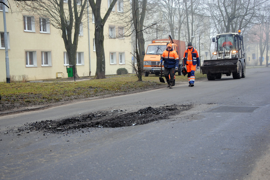 Prace drogowe na ul. Sikorskiego