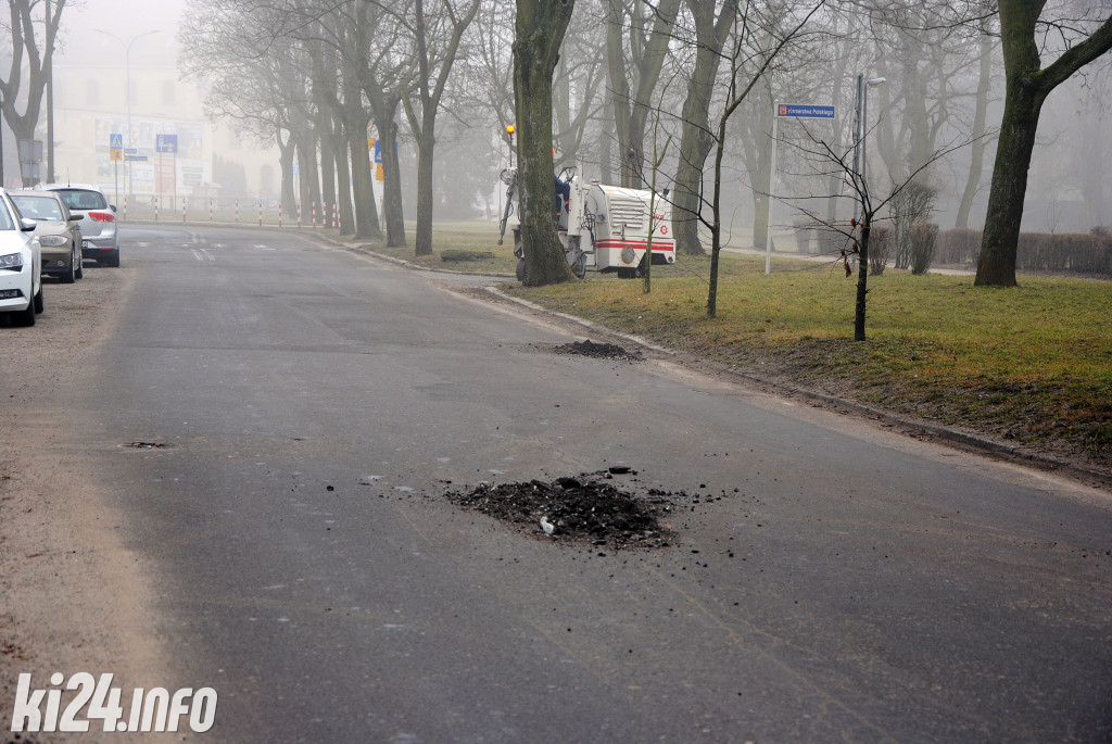 Prace drogowe na ul. Sikorskiego