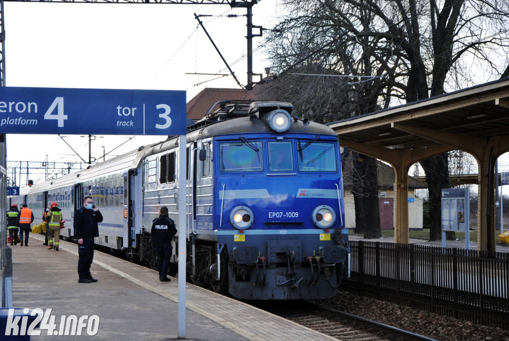 Wypadek na dworcu PKP