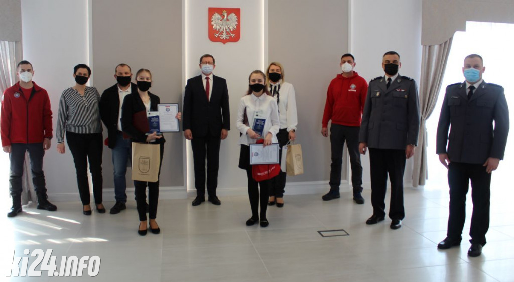Wręczenie nagród dla kruszwiczanek