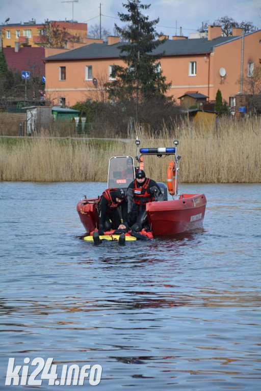 Trening kruszwickich wodniaków