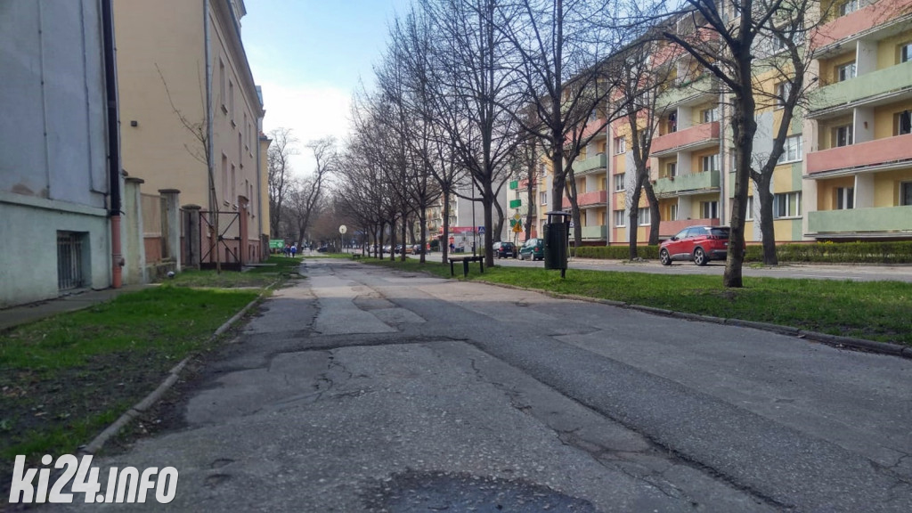 Ul. Narutowicza przed przebudową
