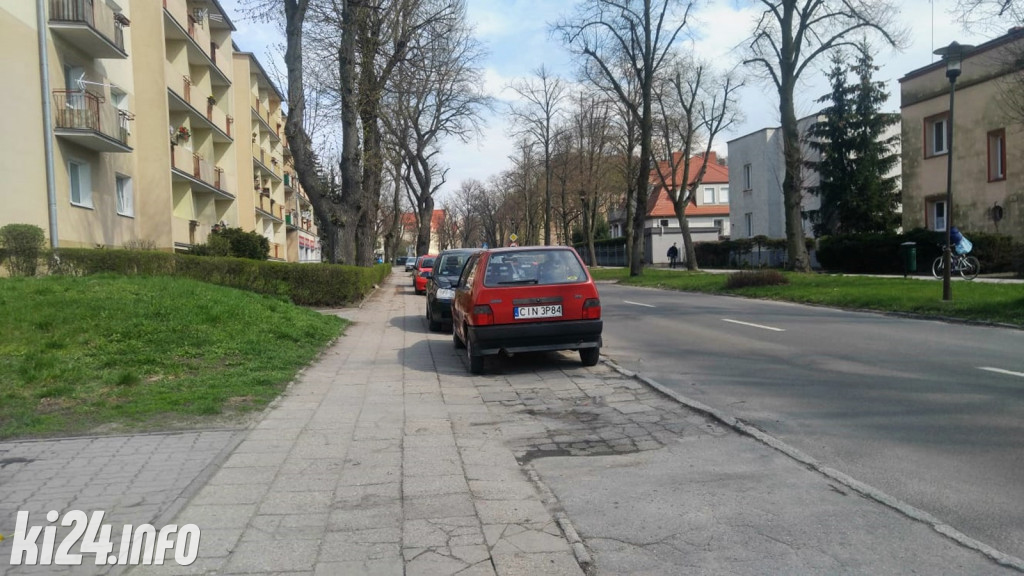 Ul. Narutowicza przed przebudową