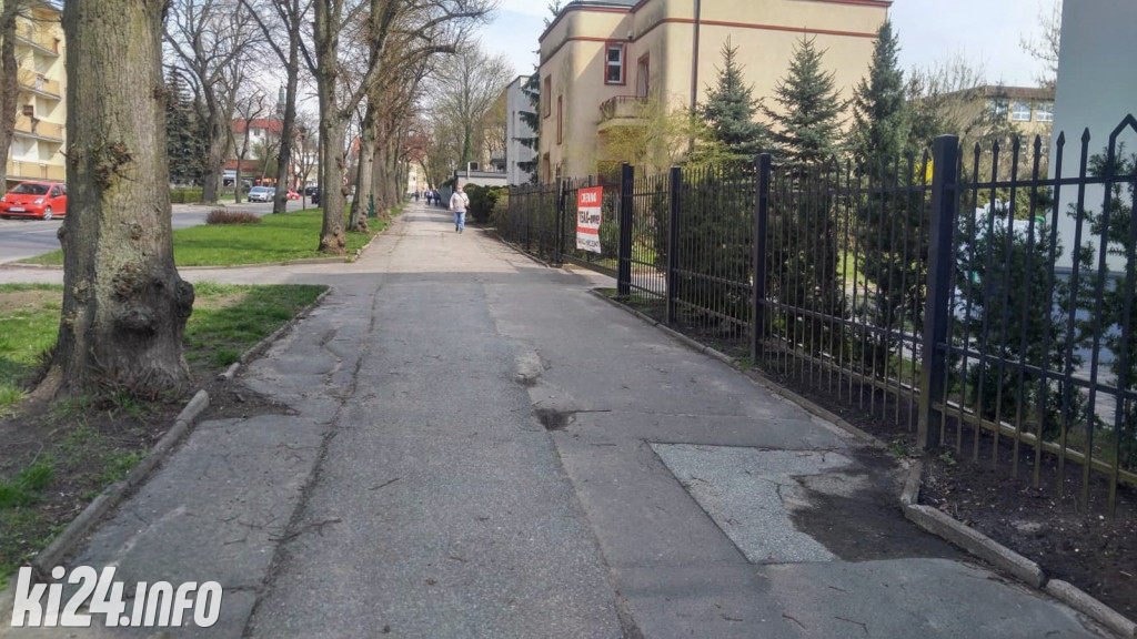 Ul. Narutowicza przed przebudową