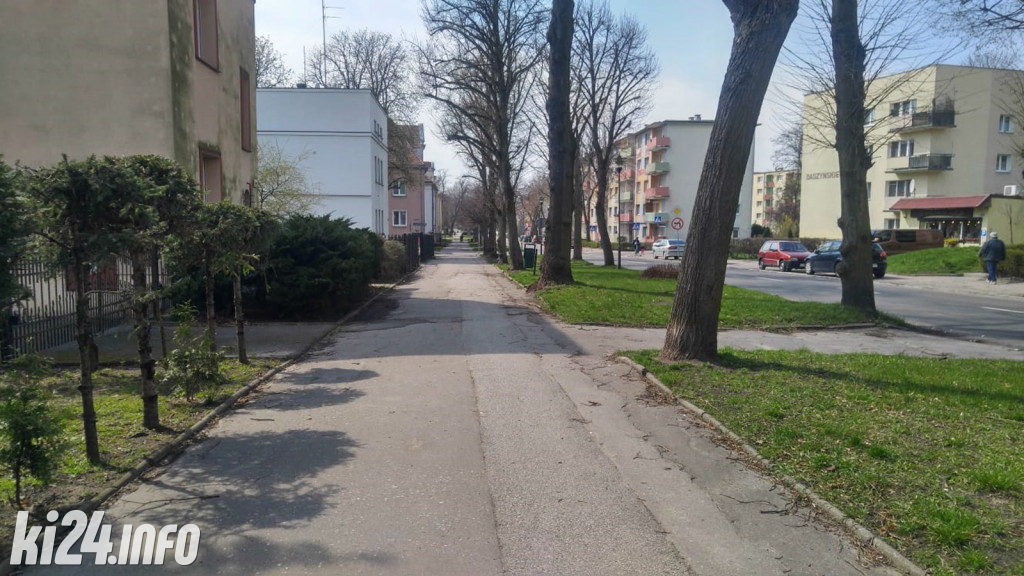 Ul. Narutowicza przed przebudową