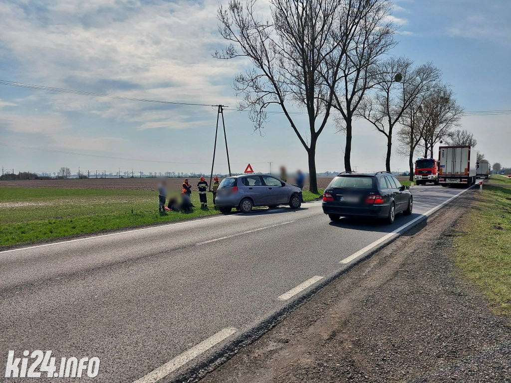Kraksa na krajowej 15-ce
