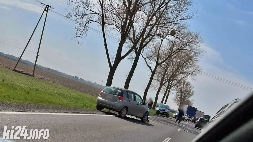 Kraksa na krajowej 15-ce