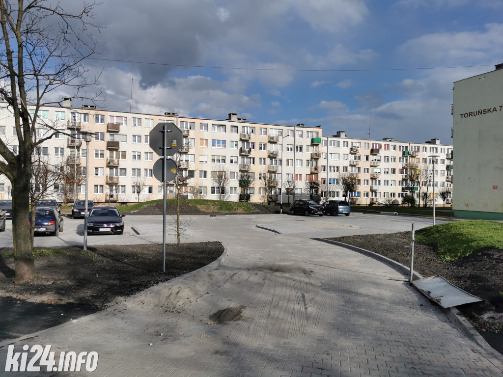 Nowy parking na osiedlu Toruńskim