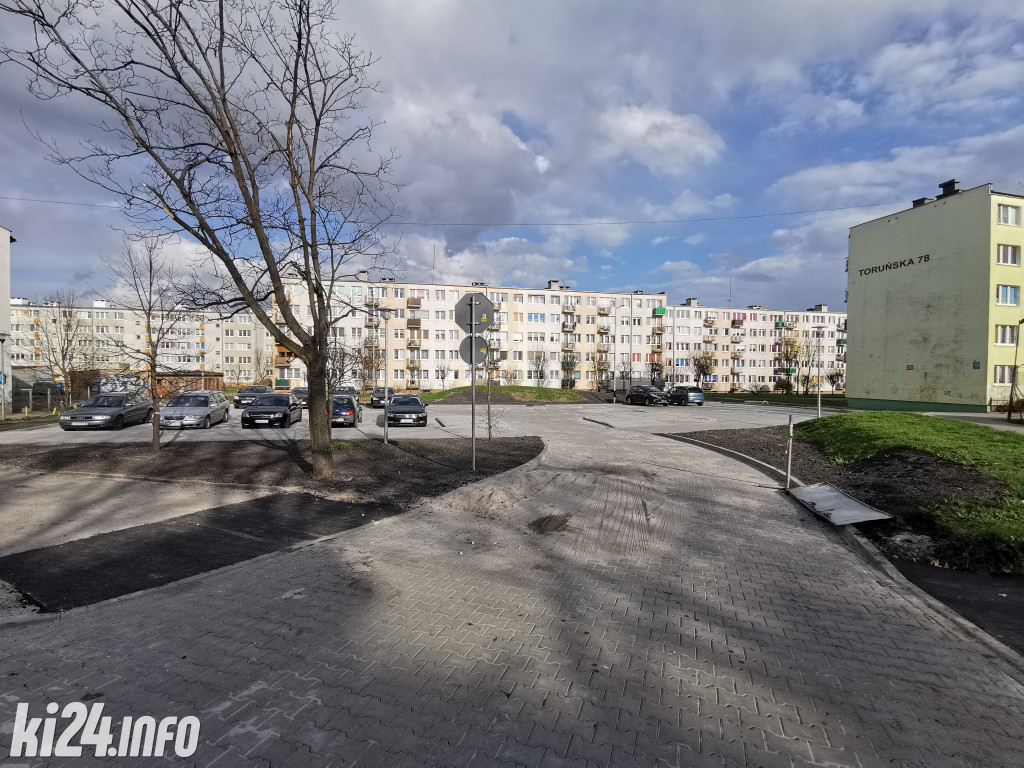 Nowy parking na osiedlu Toruńskim