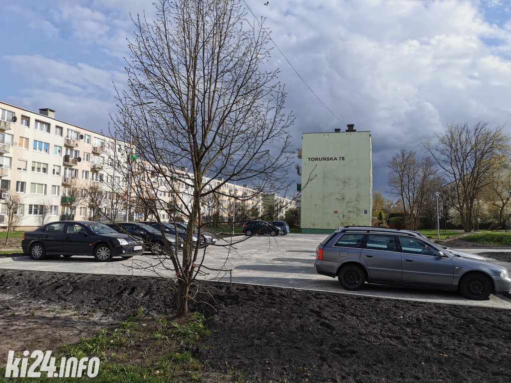 Nowy parking na osiedlu Toruńskim