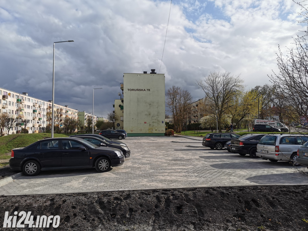 Nowy parking na osiedlu Toruńskim