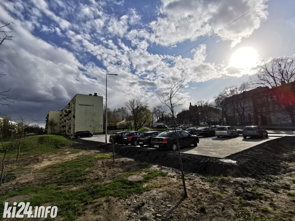 Nowy parking na osiedlu Toruńskim