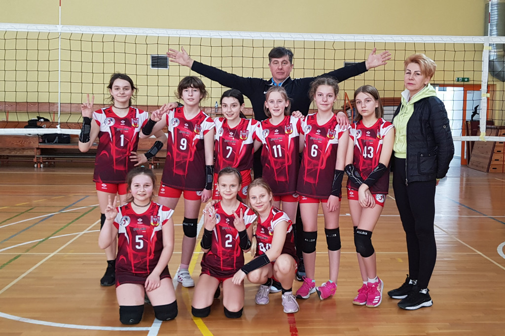  Świetny występ najmłodszych siatkarek MSPS Inowrocław