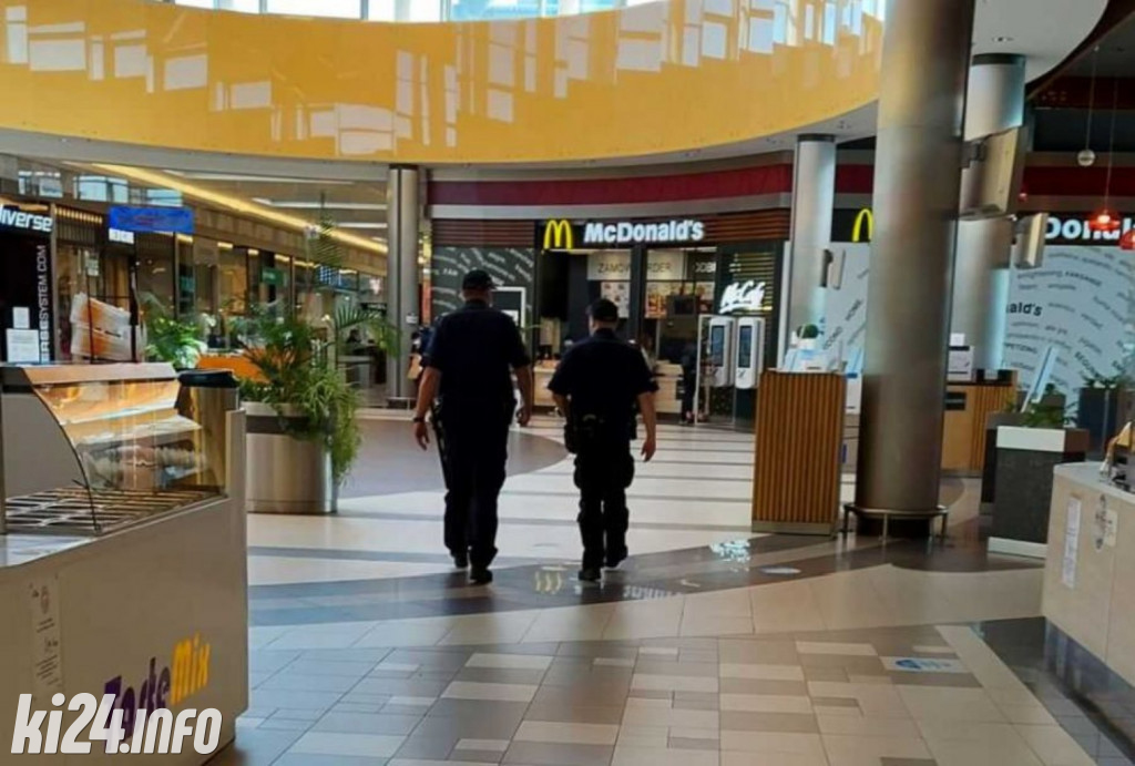 Policja kontroluje noszenie maseczek