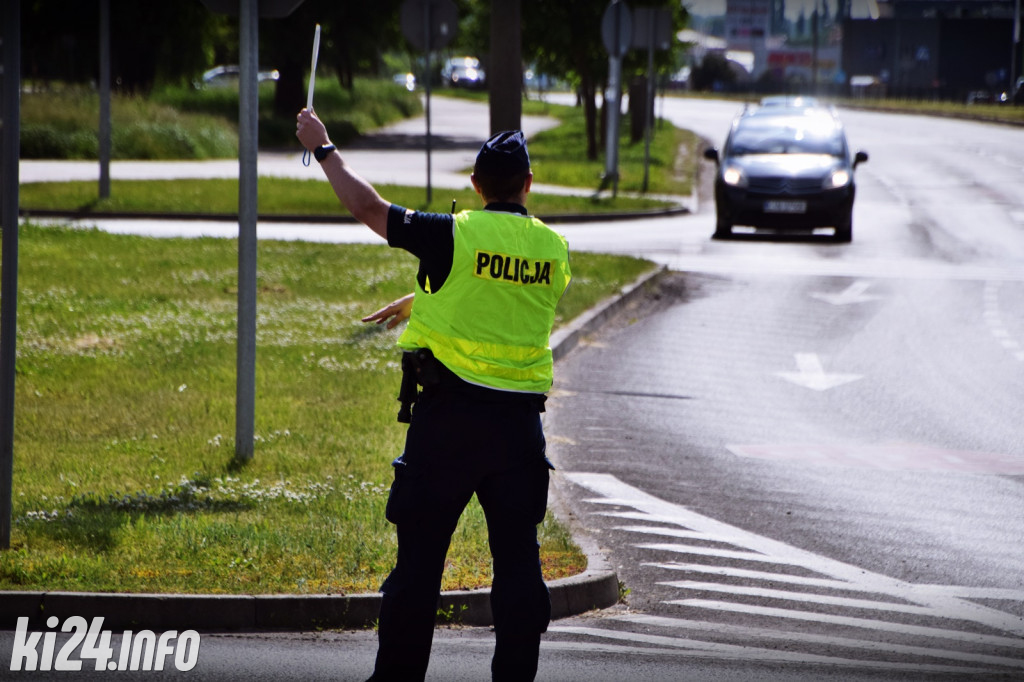 Kraksa na osiedlu Rąbin