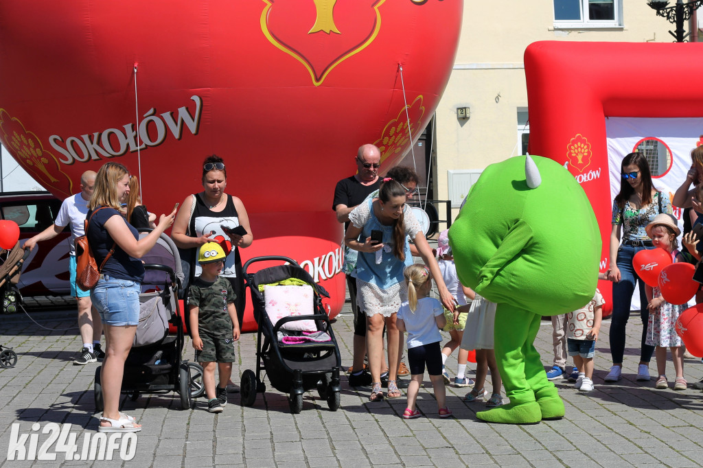 Rynek zamienił się w bajkową krainę