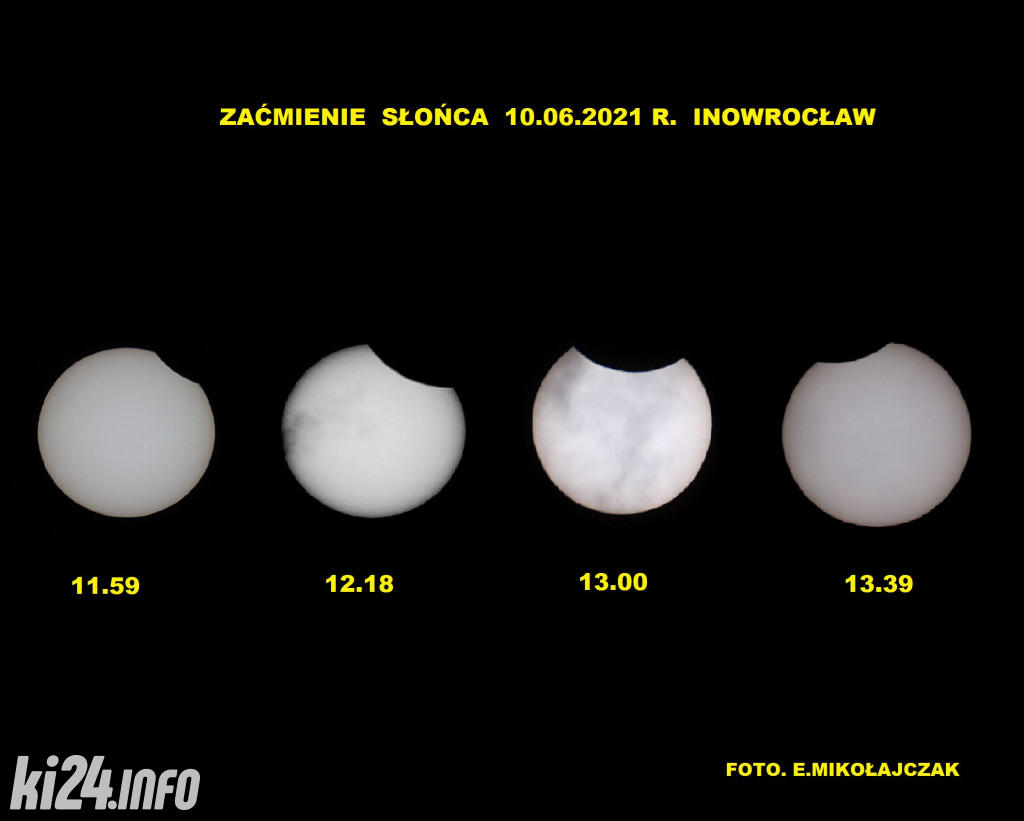 Obserwacje częściowego zaćmienia Słońca