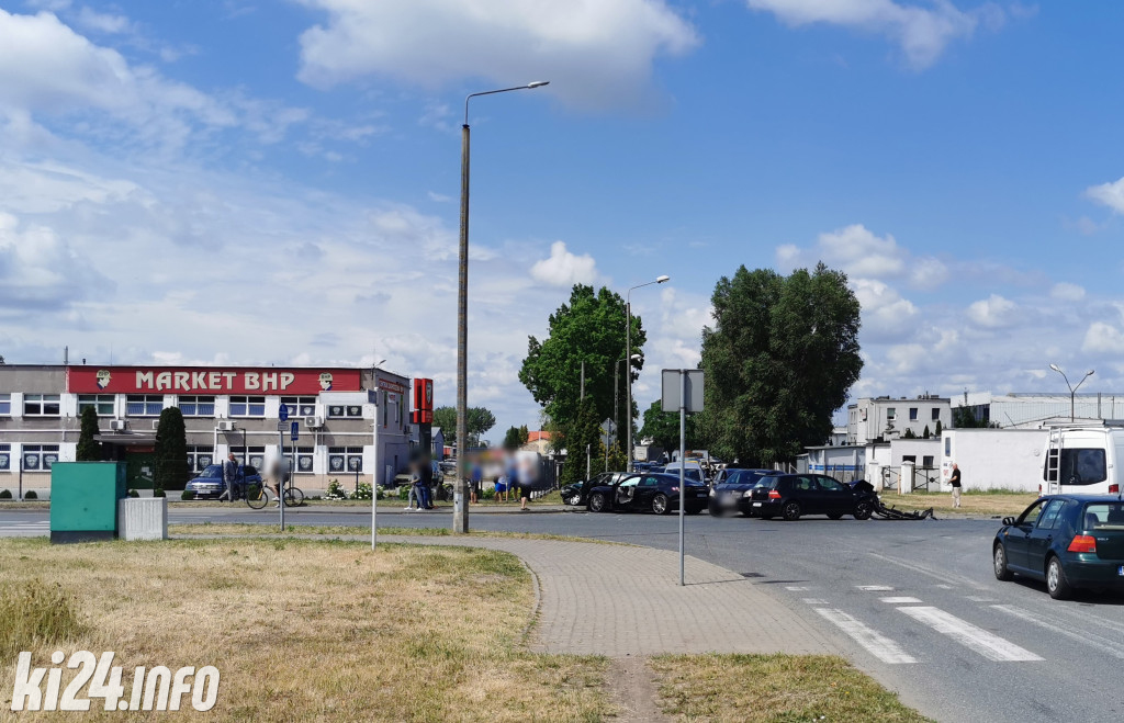 Poważny wypadek na Metalowców