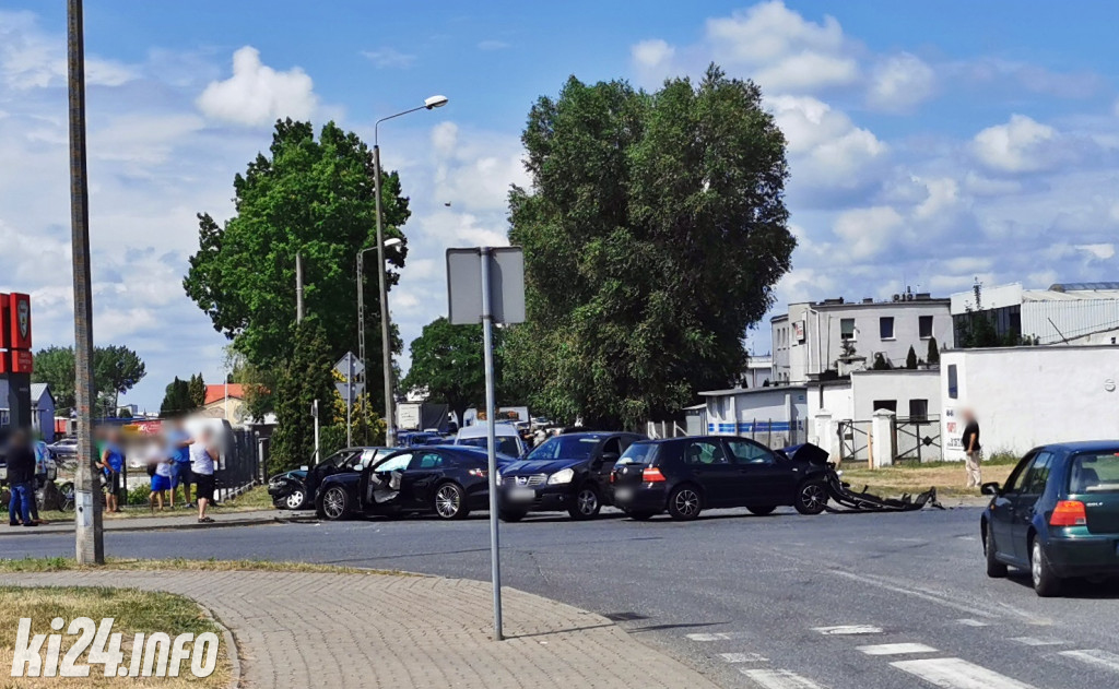 Poważny wypadek na Metalowców